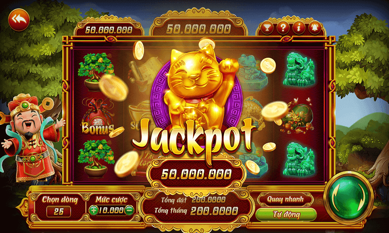 Game nổ hũ jackpot lũy tiến với số tiền thưởng khủng